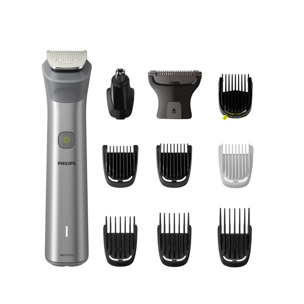 Philips Multigroom Series 5000 Recortador Todo En Uno Para Cara, Cabel Philips Caja x 1 