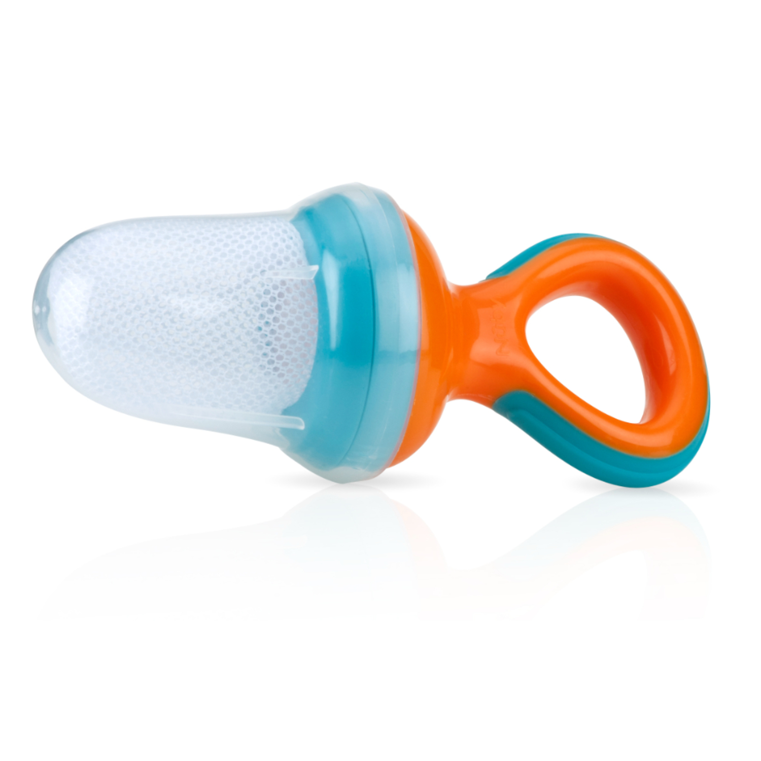 Alimentador Con Orificio En El Mango Naranja Nuby Blister x 1 