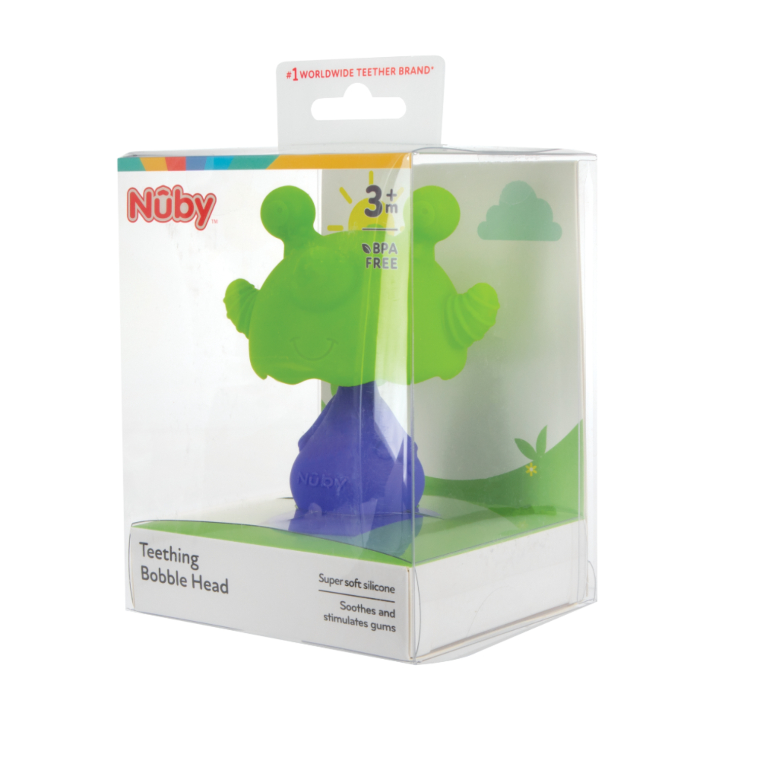 Mordedor Personaje De Bobble Monstruo Nuby Blister x 1 