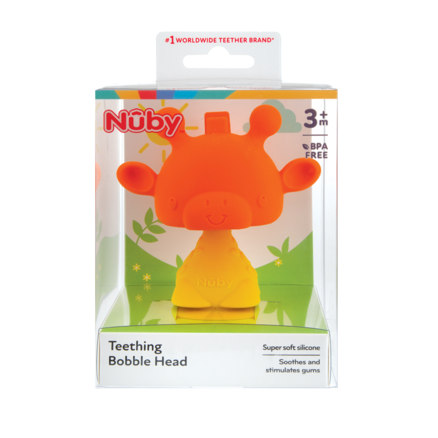 Mordedor Personaje De Bobble Jirafa Nuby Blister x 1 