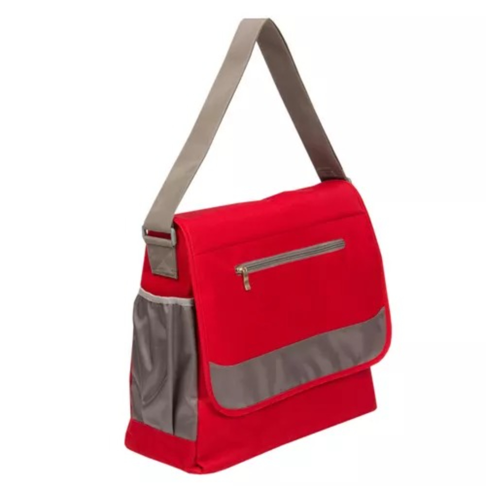 Pañalera Milla Messenger Infanti Roja/Gris Infanti Caja x 1 