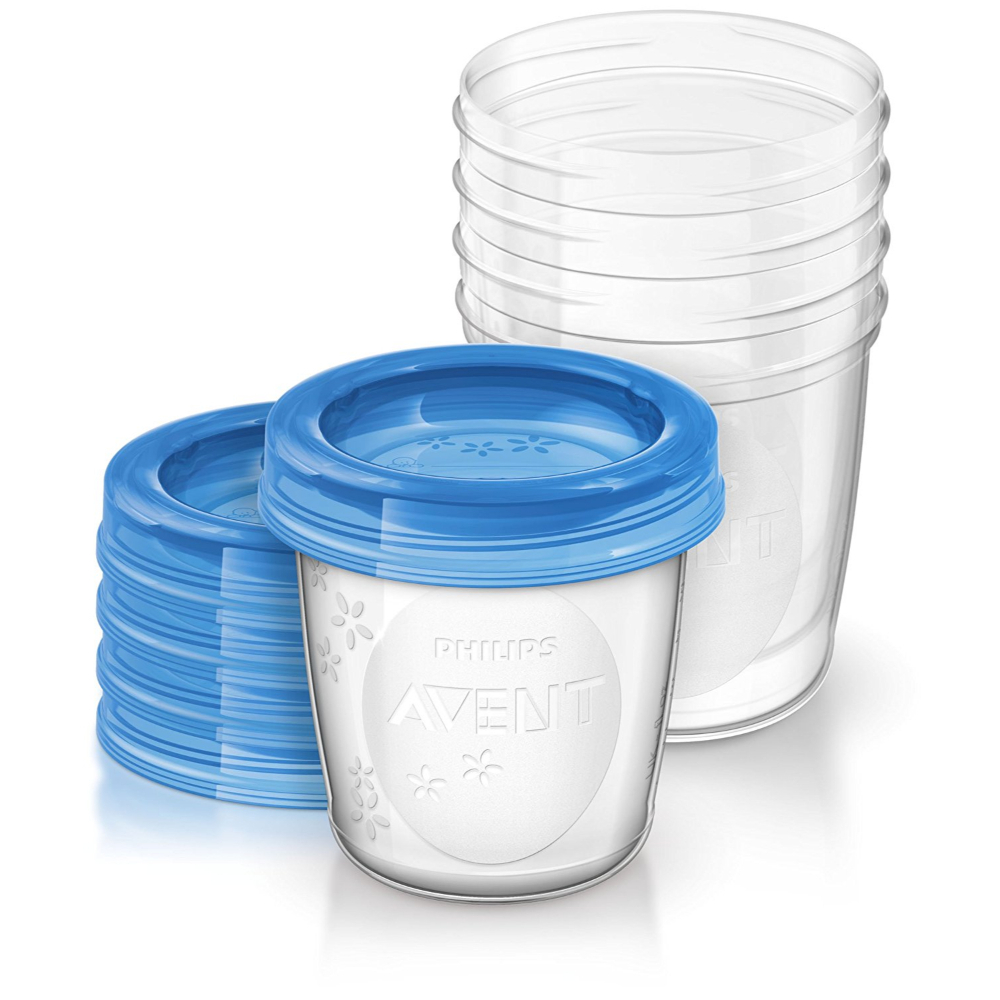 Recipientes Via de Leche Materna Avent Avent Caja x 10 